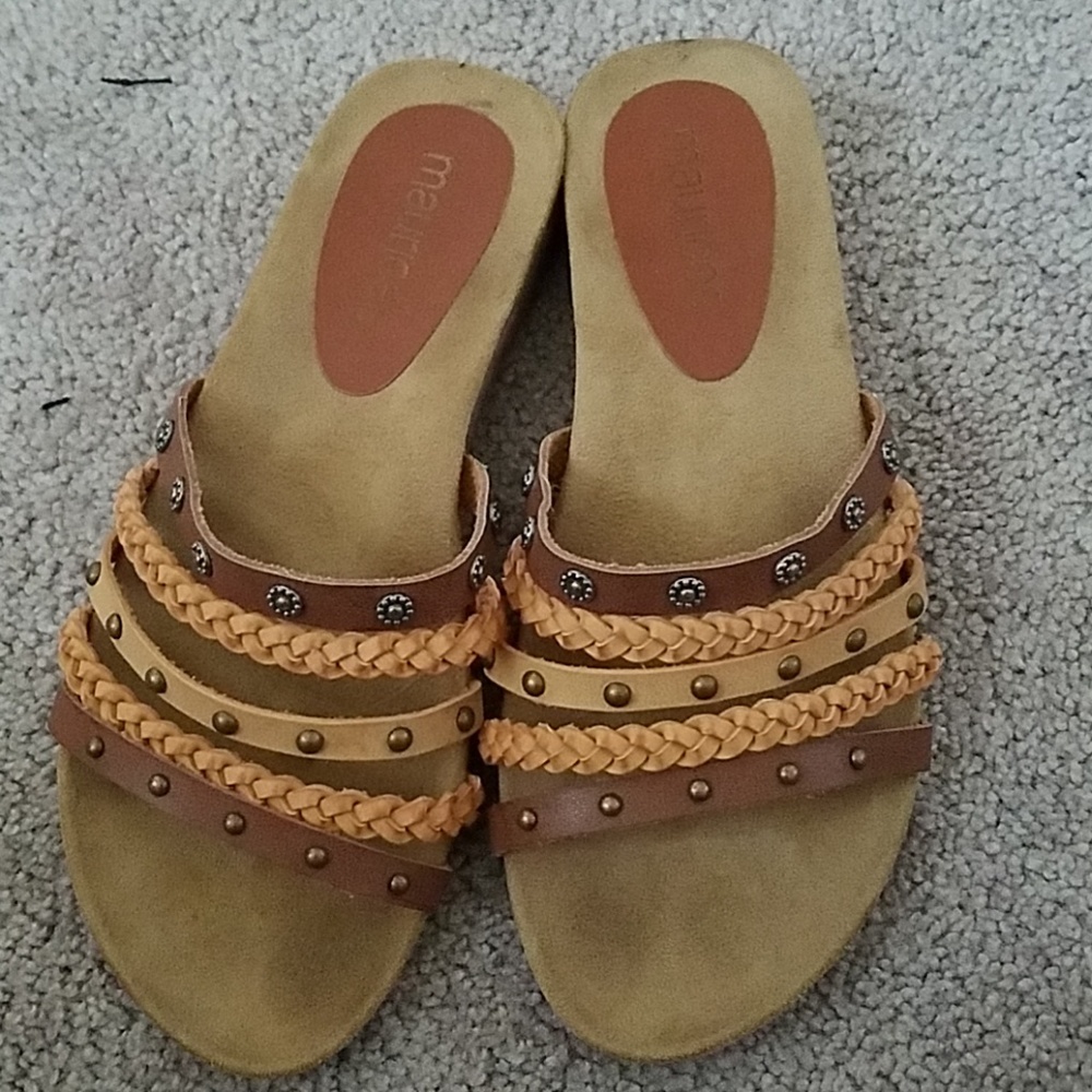 Brown sandals